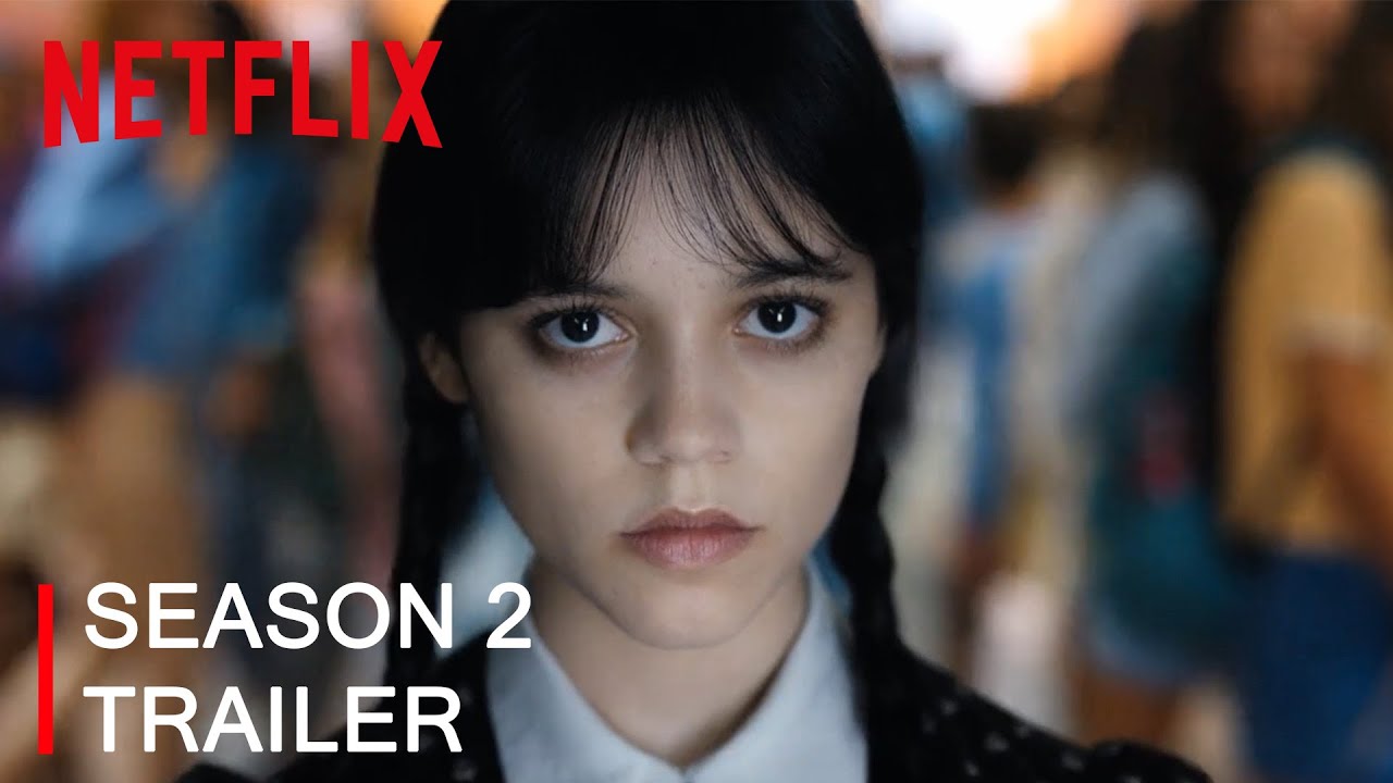 Wednesday Addams, Season 2, Full Trailer, Jenna Ortega