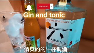 《调酒系列》Gin and Tonic