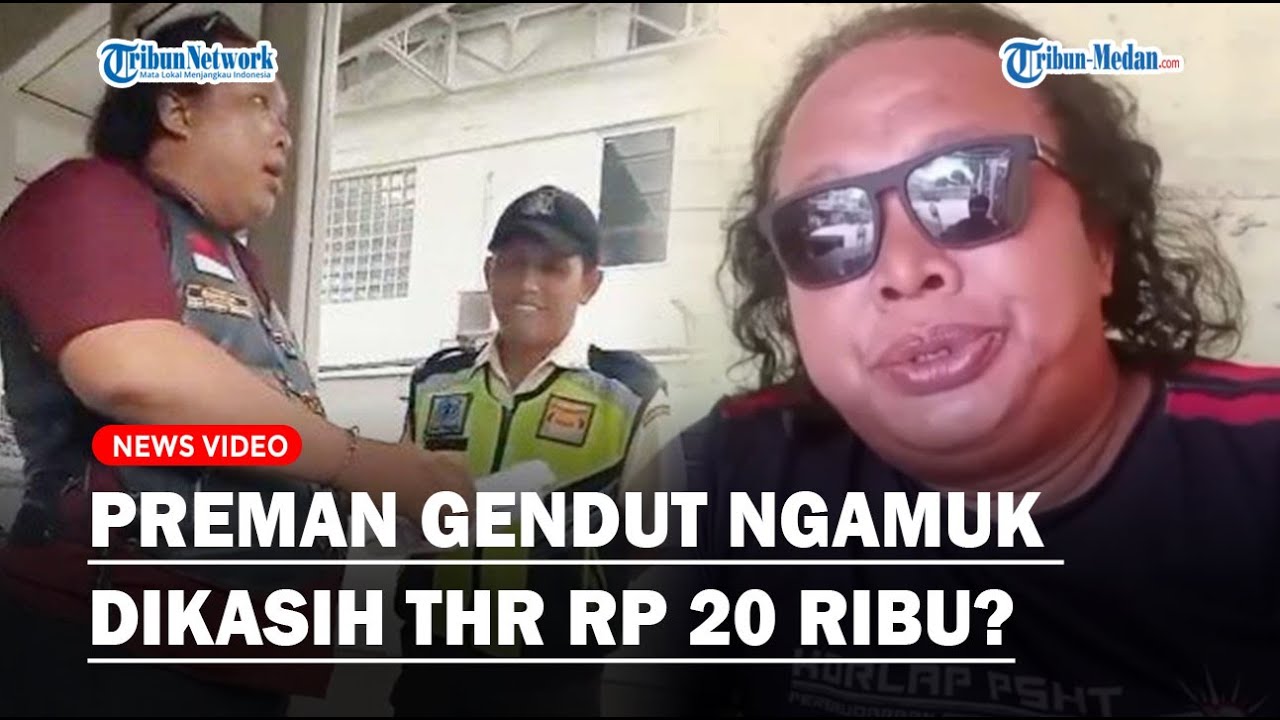 VIDEO AMATIR❗ PREMAN GENDUT Ngamuk Dikasih THR Rp 20 Ribu❓