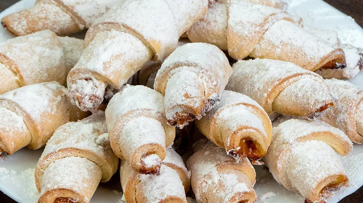 Finalmente! La ricetta di maggior successo di cornette alla marmellata! | Saporito.TV