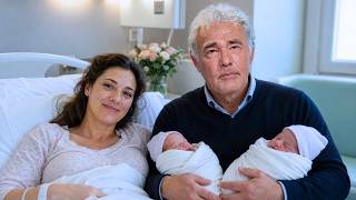 A 64 anni, Massimo Giletti rivela che sua moglie ha dato alla luce due gemelli.