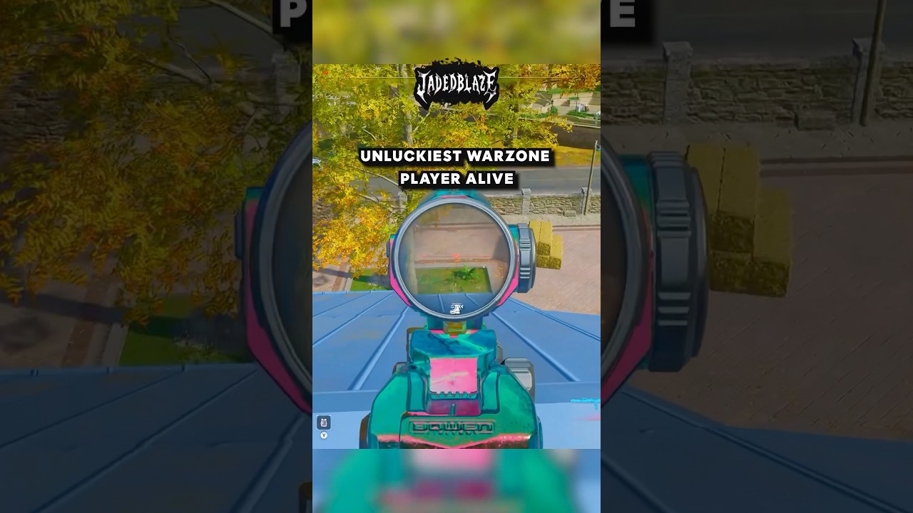 Самый невезучий игрок в Warzone на свете 😞 