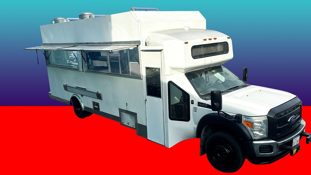 Food Truck Lonchera de 20'. Chulada de troca para vender tacos. YouTube