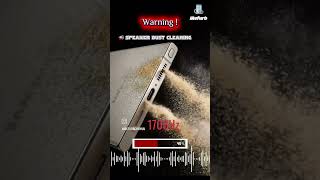 clean your phone speakers 🔊