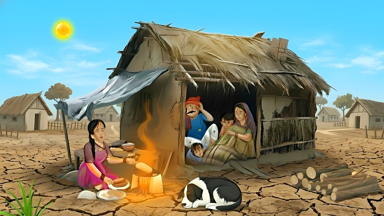 गरीब किसान का तक़दीर का खेल | Moral stories | Hindi Kahaniyan | Kahani | Stories@AkkuToonOfficial