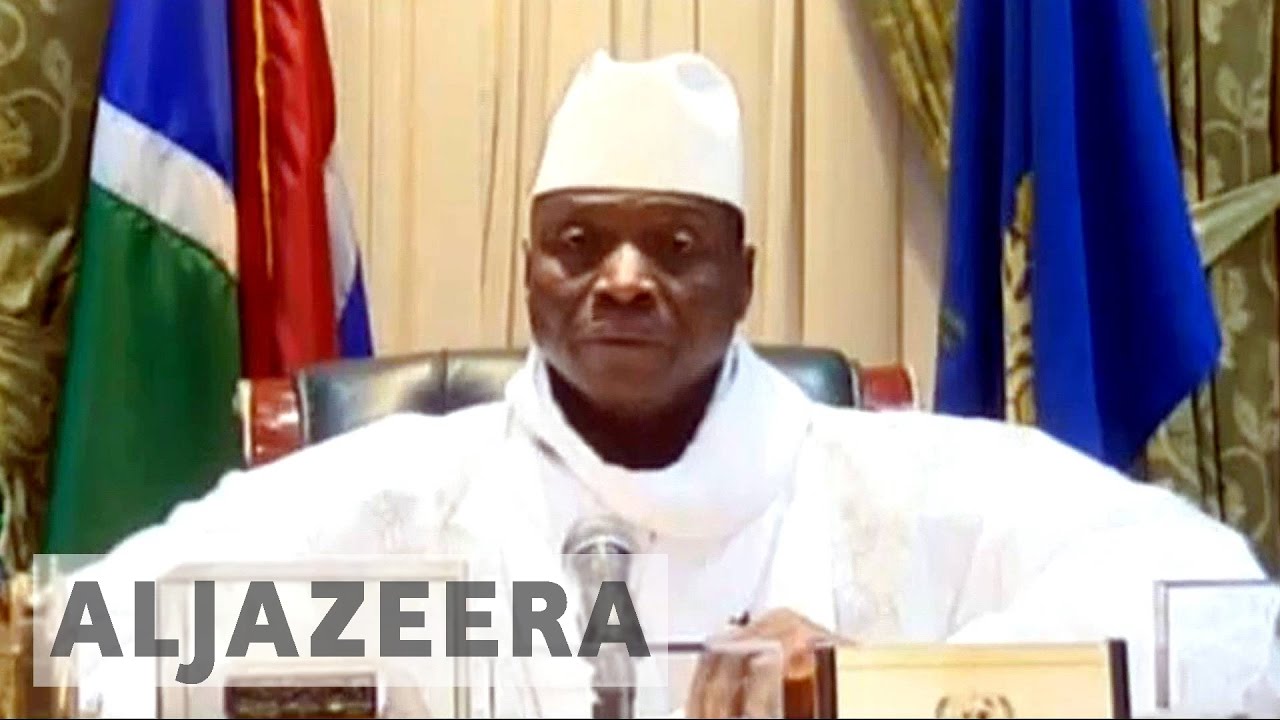 رئيس غامبيا، جامي، ينتقد الضغوط الخارجية للتنحي عن منصبه