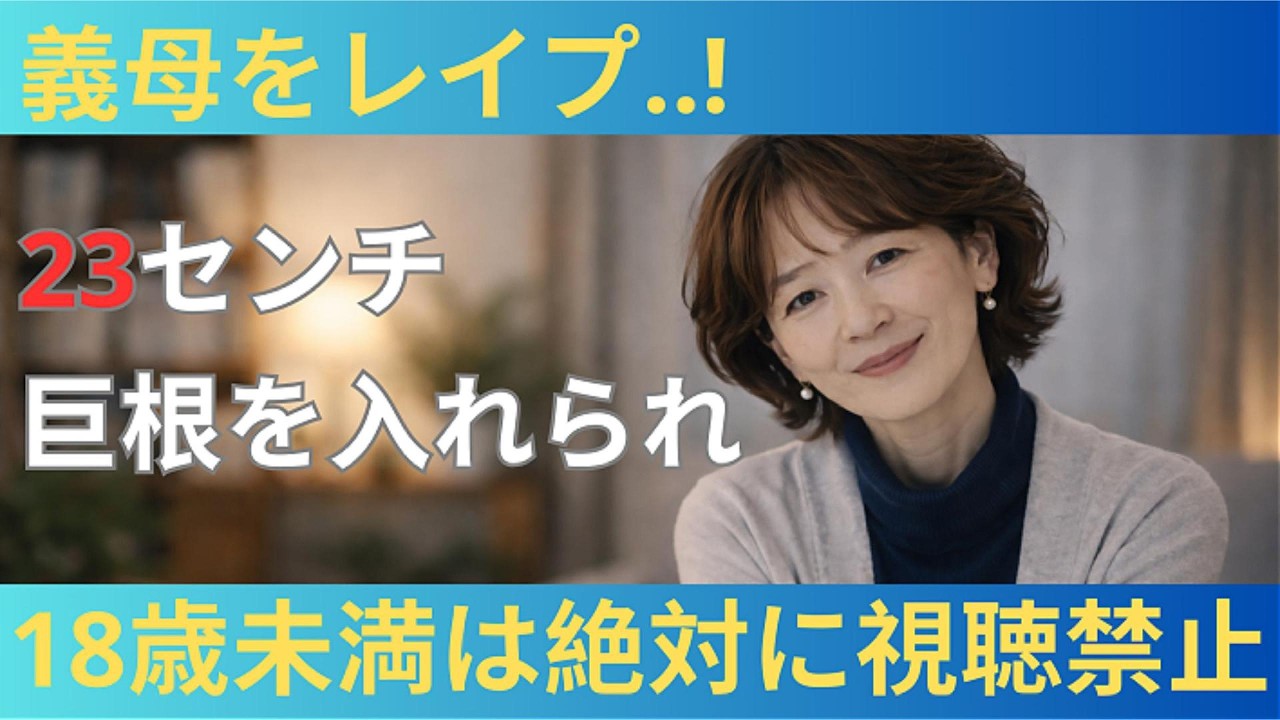 【シニア恋愛】ひとりで悲しんでいる婿を“代わりに”慰めた義母…！  黄昏恋愛  老後の知恵