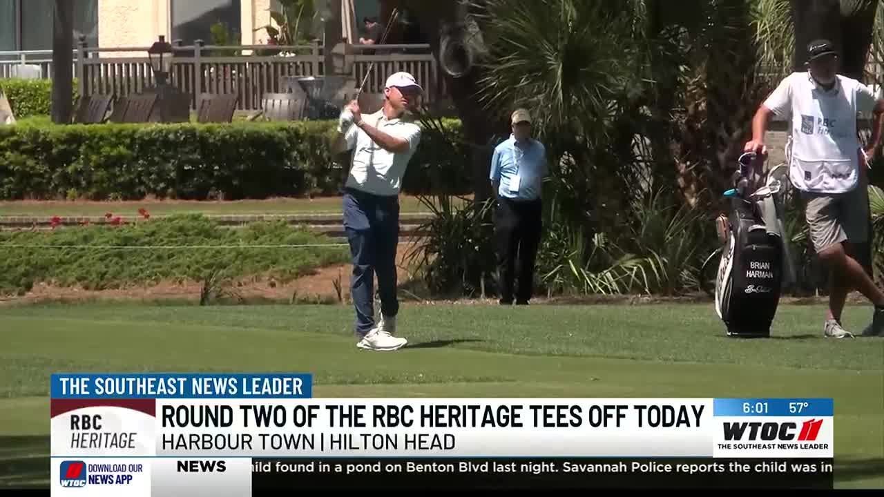 Second Round of the RBC Heritage tees off Friday morning