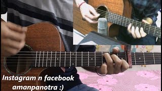 tera-ban-jaunga-kabir-singh-hindi-guitar-cover-lesson-chords-easy-akhil-sac-eva
