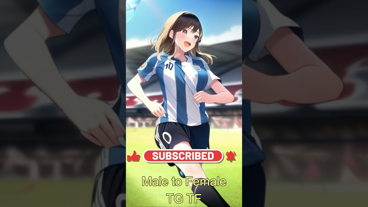 Man became a Female Player TG TF/ #shorts #genderbender #genderswap #anime #transformation