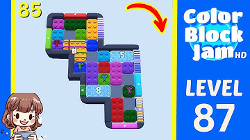 Color Block Jam Level 85 Solution Walkthrough