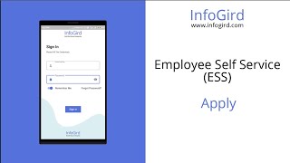 Apply Feature in Infogird's ESS App - [Hindi] screenshot 5