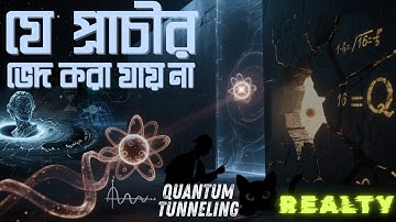 রহস্যময় Quantum Tunneling | অনিশ্চয়তার নীতি এর অদ্ভুত বিজ্ঞান – Quantum Physics Explained