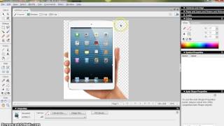 Removing a background in Fireworks screenshot 3