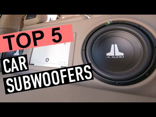 top 5 subwoofers