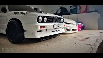Mes RC drift (MST MS-01D AWD et FXX 2.0s RWD) body M3 E30 E46 F30
