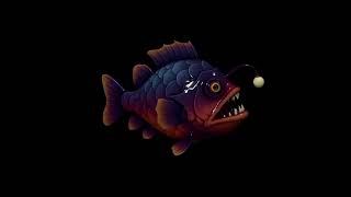 Stylized Angler Fish Animal - Character 3D Model | Game Asset Showcase