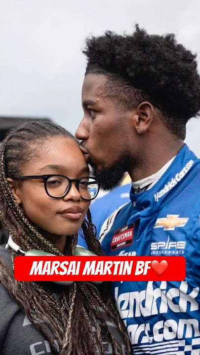 #MarsaiMartin Dating NASCAR Driver #RajahCaruth ❤️🎉 #youtubeshorts #love
