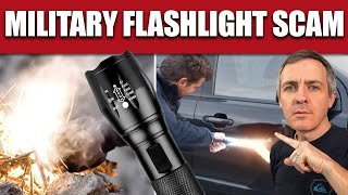 VitalTac Military Tactical Flashlight Reviews and Scam Ad for buytacticalflashlight.com, Explained screenshot 1
