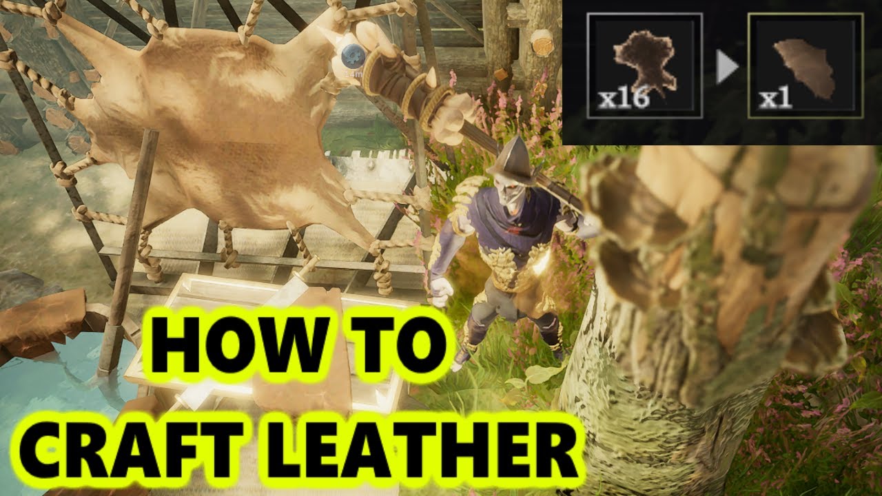 V Rising Leather V Tannery How To Get Leather In V Rising Using A