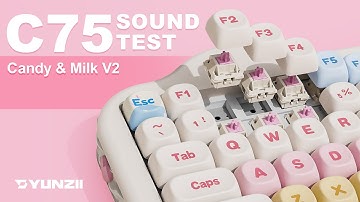 SOUND CHECK: YUNZII C75 CAKE KEYBOARD