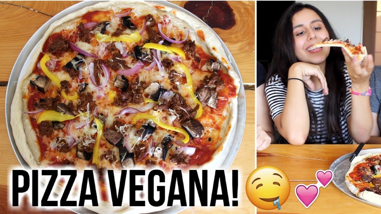 HACIENDO PIZZA VEGANA | RECETA