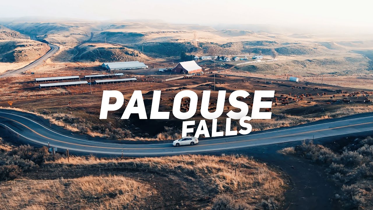 Drive to Official State Waterfall of Washington - Palouse Falls