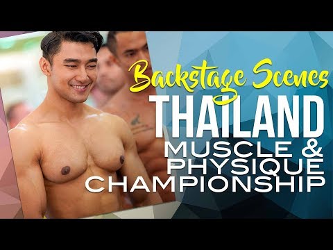 Thailand Muscle & Physique Championship 2019, Pattaya: Backstage Scenes (Day 2)