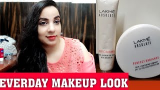 Lakme day cream Everyday makeup look|Makeup for beginners|Oilfree makeup look|Natural makeup|