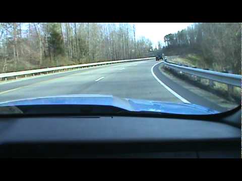 2011 Mustang GT with Procharger (in-car video)
