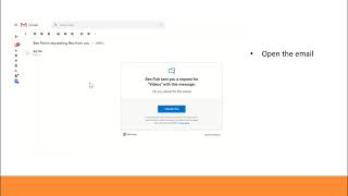 Request files in OneDrive