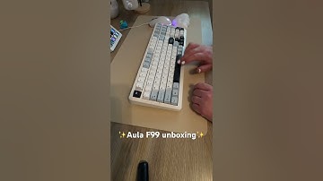 Aula F99 Unboxing✨