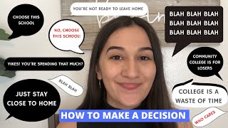 The Pressure to Choose the Right College