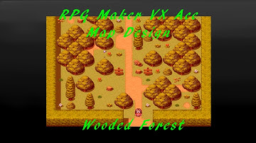RPG Maker VX Ace map design - Wooded Forest