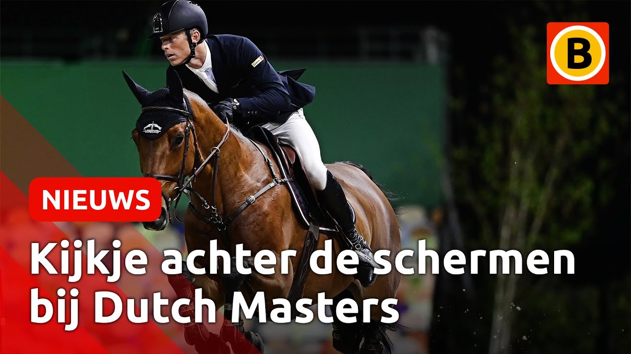 Kijk mee naar de voorbereiding van Dutch Masters 🐎 | Omroep Brabant