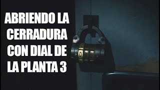 Candado de la taquilla de las duchas – combinación - Resident Evil