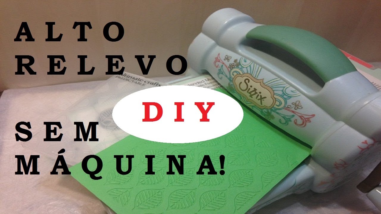 Alto Relevo sem Máquina, como fazer? #1 - DIY - Estúdio Brigit