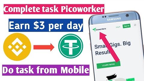 How to complete task on Picoworker from Mobile 🤑 | Mobile Picoworker ✅ | Online earning Nepal🇳🇵