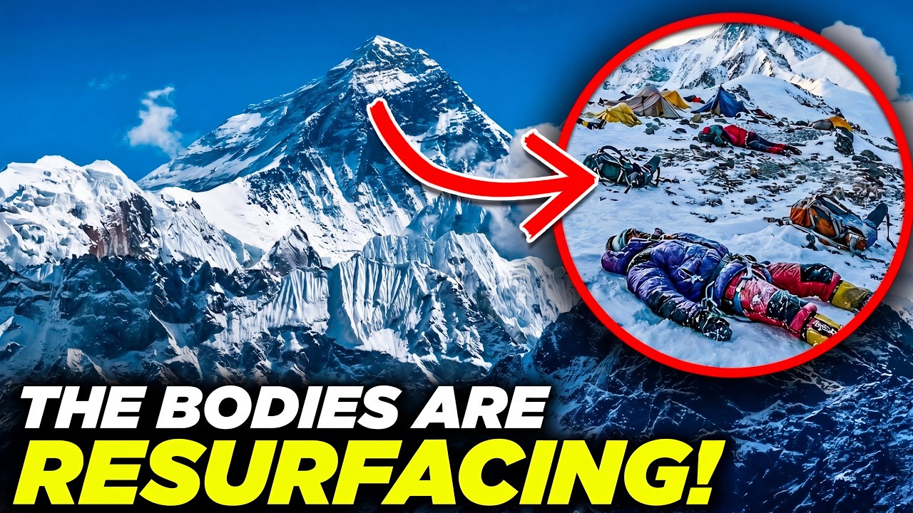 Everest Never Gave Back Bodies - Until Glaciers Started Melting