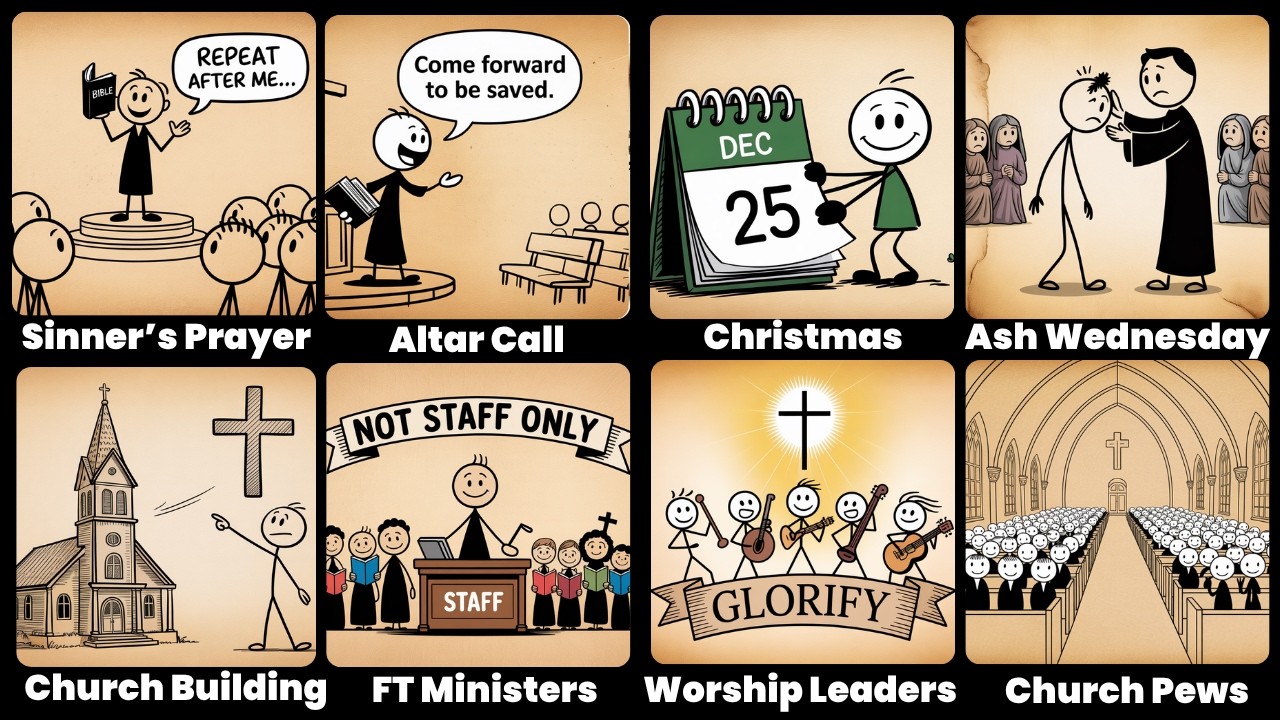 Объяснение каждой «христианской» практики, которой нет в Библии