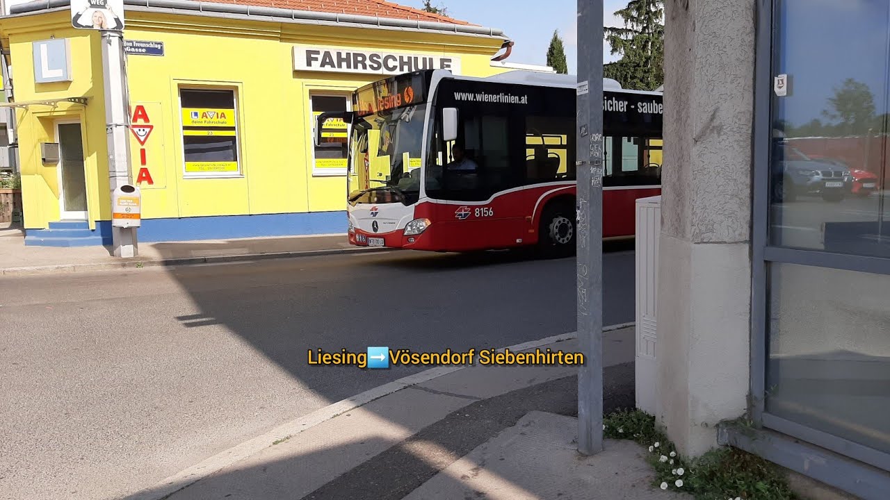 Wiener Linien Linie 61A 🚍 #002 Liesing➡️Vösendorf Siebenhirten