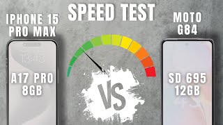 Celebrity iPhone 15 Pro Max vs Motorola G84 - Speed Test + RAM Management Net Worth