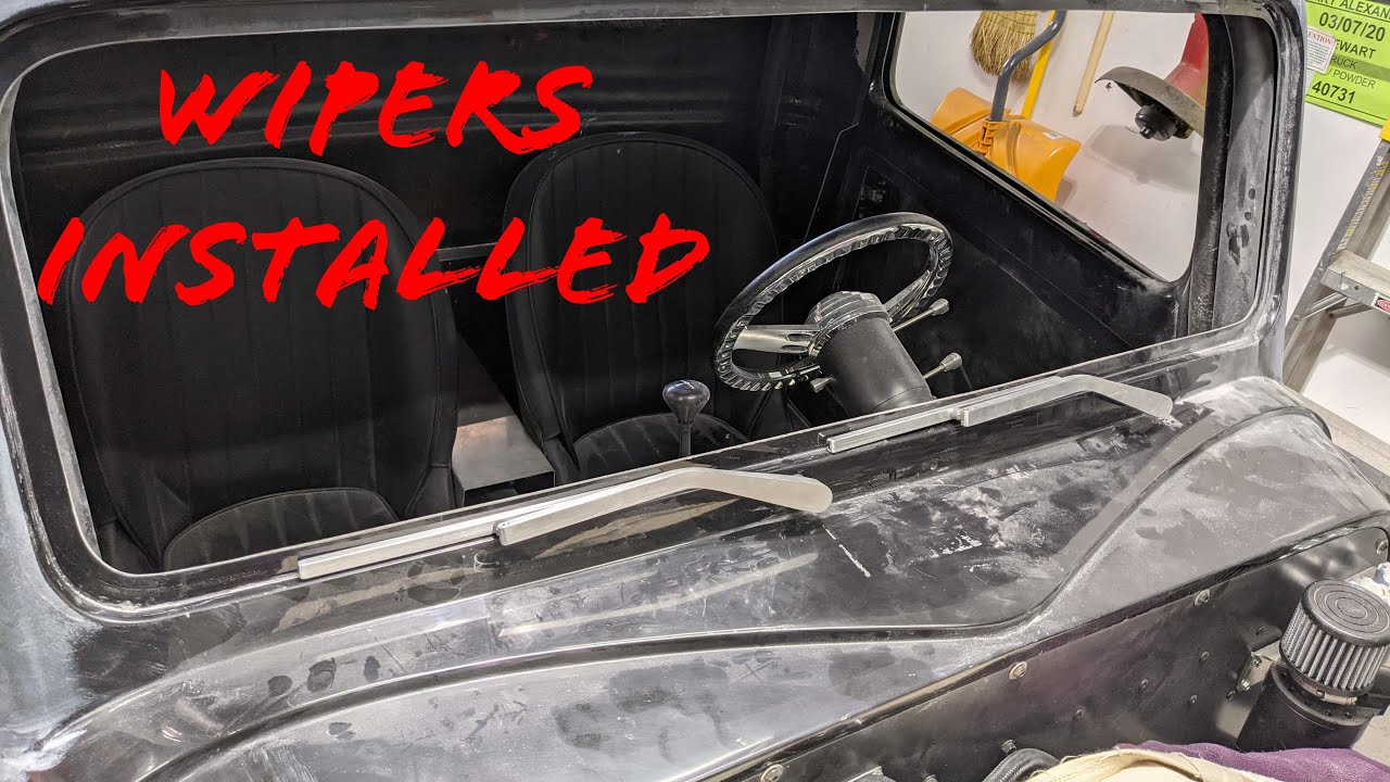 Factory Five 35 Hot Rod Truck Windshield Wiper Install YouTube
