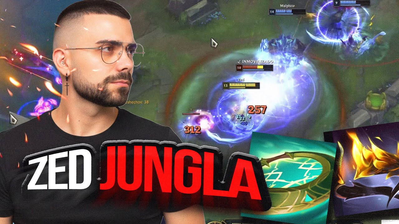 NO TIENE SENTIDO ZED JUNGLA 🔥🔥🔥