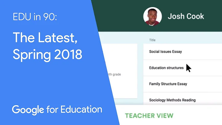 EDU in 90: The Latest, Spring 2018