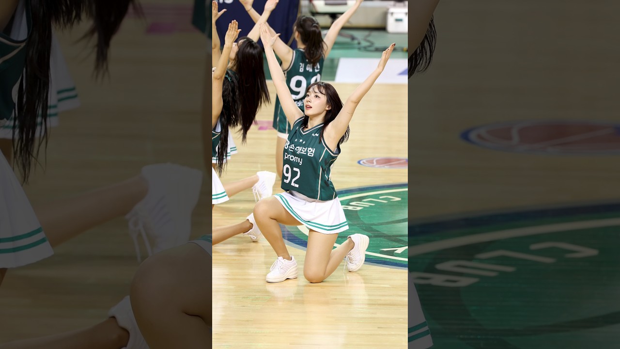 하지원 치어리더 마지막 버터플라이 공연 