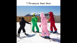 Best Selling - Boy & Girls Waterproof Winter Animal Friendly One-Piece Snowsuits | Snowshred.com