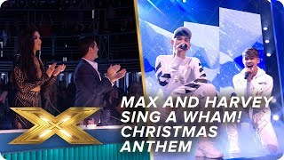 Max and Harvey sing a Wham! Christmas anthem | Final | X Factor: Celebrity