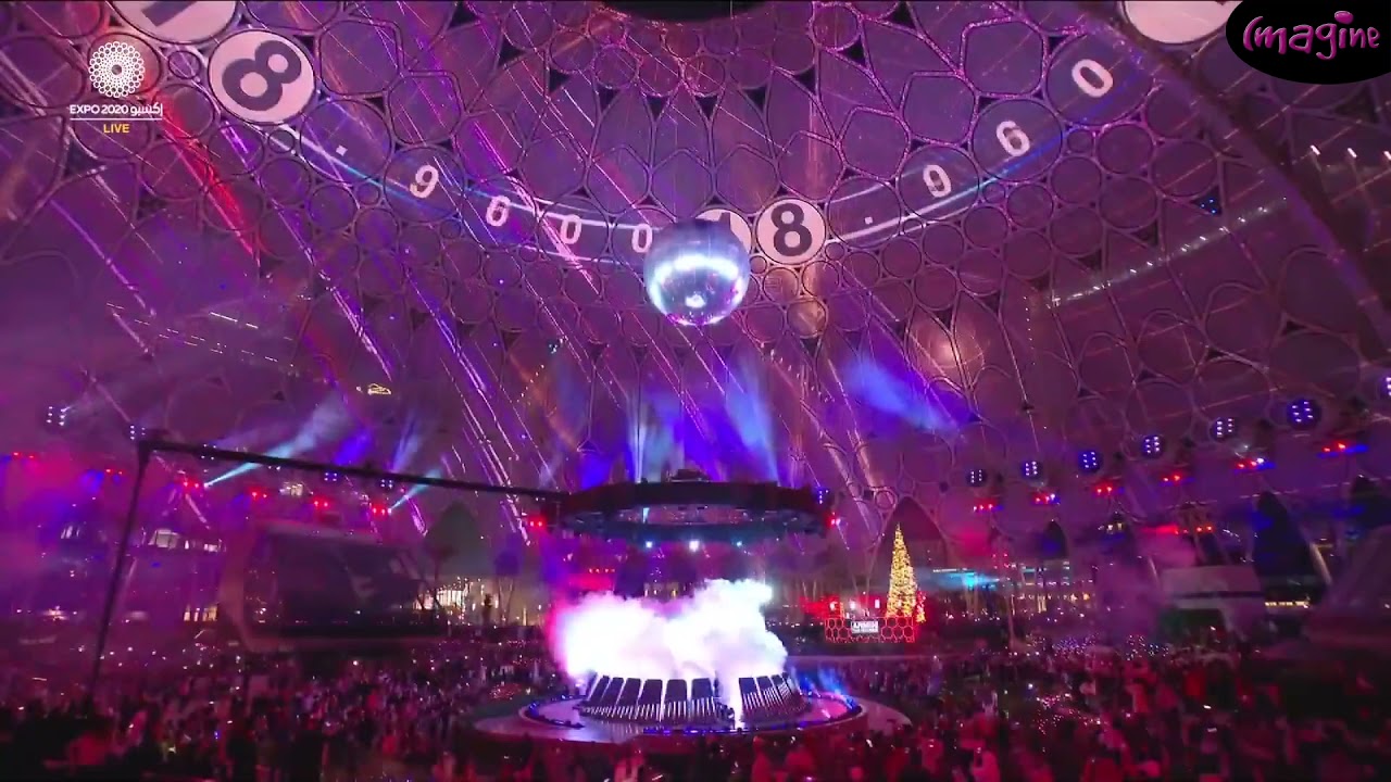 Dubai Expo 2022 NYE - Ball Drop
