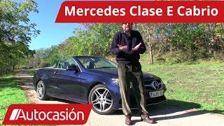 Vídeo Prueba: Mercedes Clase E Cabrio 2014